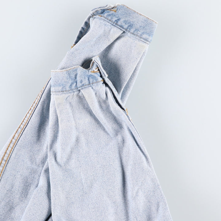 Lee RIDERS denim jacket, men's size XL. cotton Blue type light blue Vintage Second Hand