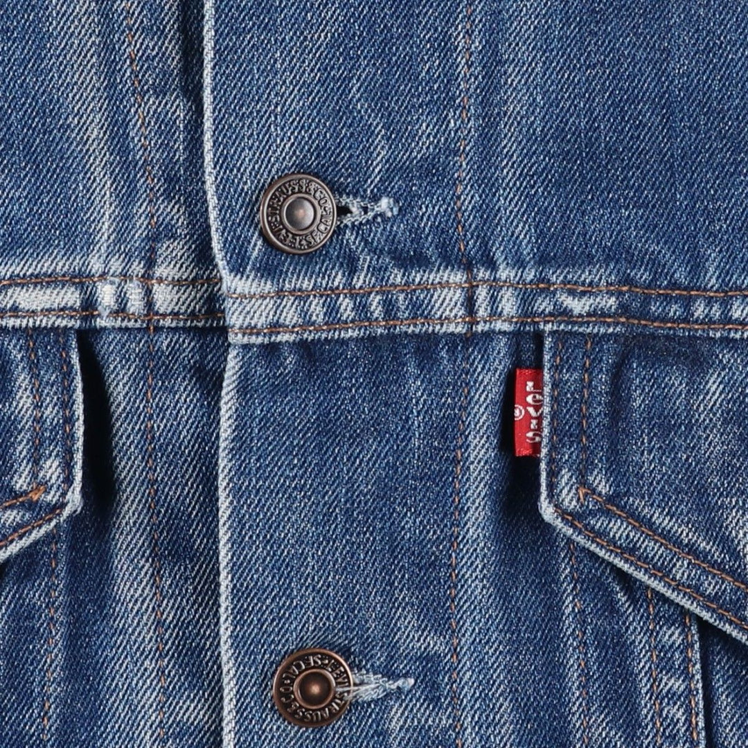 Levi's Euro Model Denim Jacket, Men's Size Medium cotton blue type Vintage Second Hand