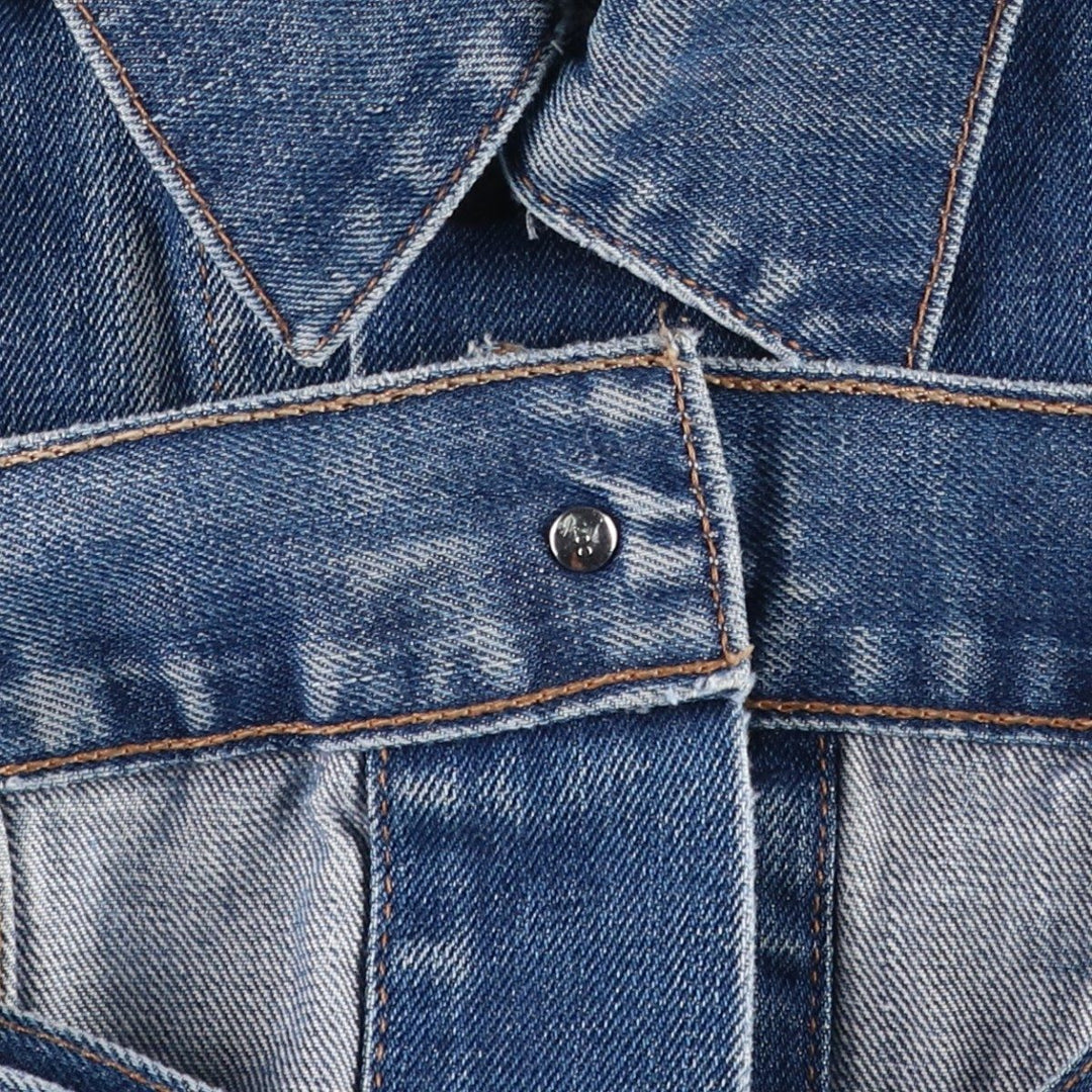 Levi's Euro Model Denim Jacket, Men's Size Medium cotton blue type Vintage Second Hand