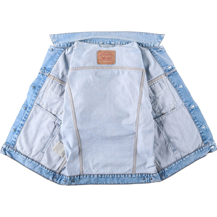 Levi's denim jacket, denim jacket, men's size M cotton blue type Vintage Second Hand