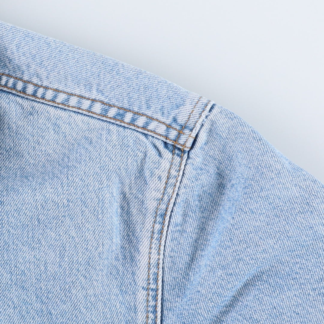 Levi's denim jacket, denim jacket, men's size M cotton blue type Vintage Second Hand