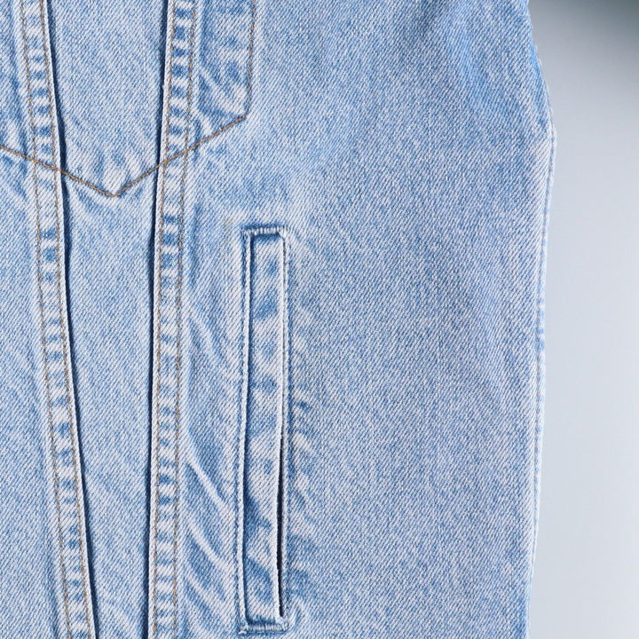 Levi's denim jacket, denim jacket, men's size M cotton blue type Vintage Second Hand