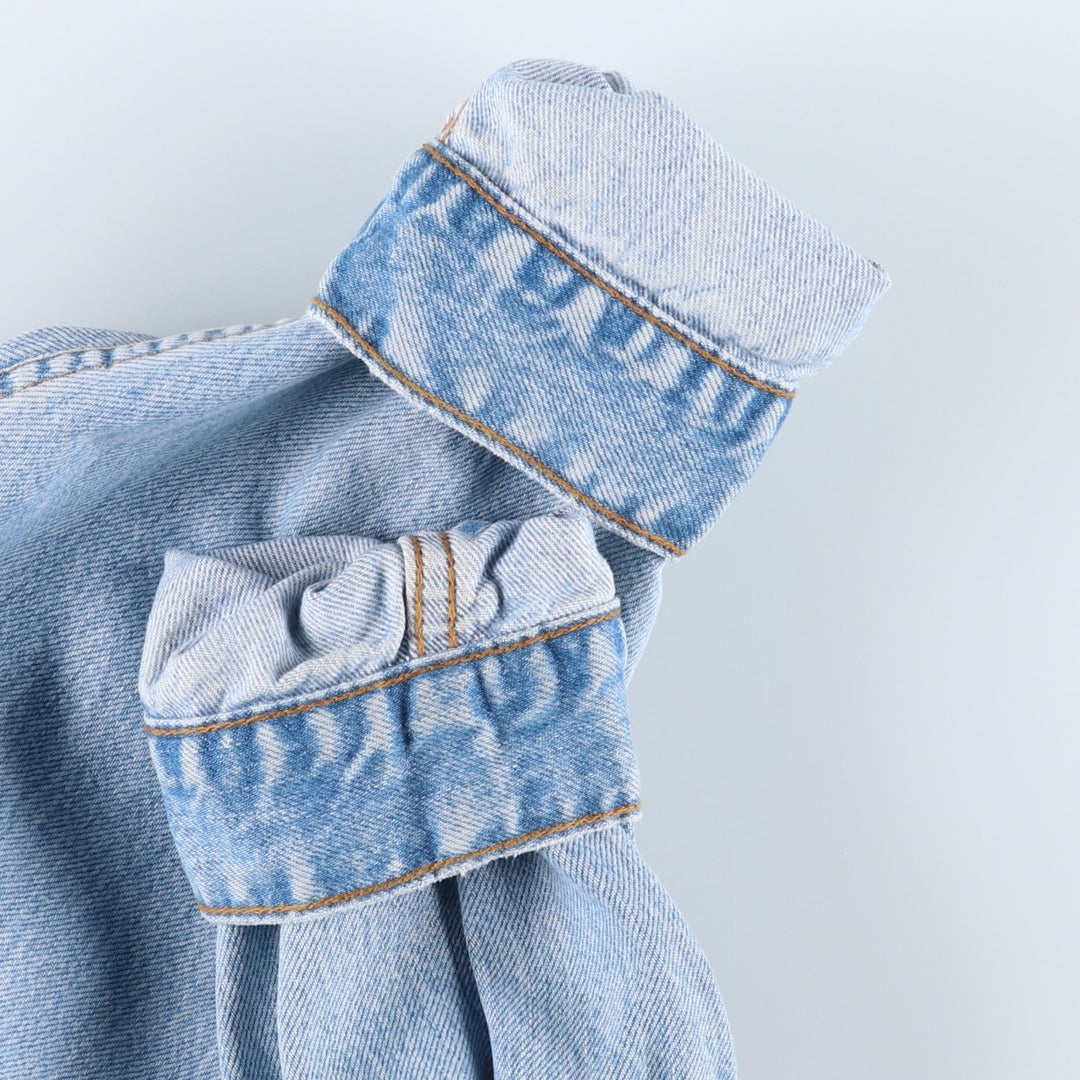 Levi's denim jacket, denim jacket, men's size M cotton blue type Vintage Second Hand