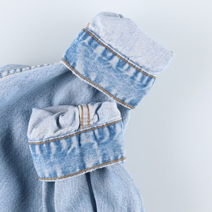 Levi's denim jacket, denim jacket, men's size M cotton blue type Vintage Second Hand
