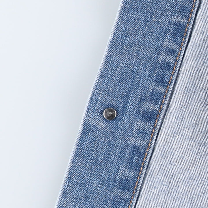 Levi's 70500-04 Euro Model Denim Jacket (Men's XXL equivalent) cotton blue type Vintage Second Hand