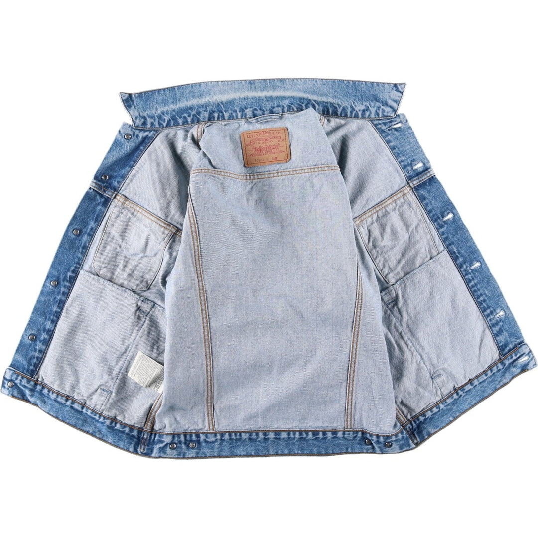 1990'S Levi's 70503 02 Denim Jacket (Men's Size S equivalent) Vintage cotton blue type Vintage Second Hand