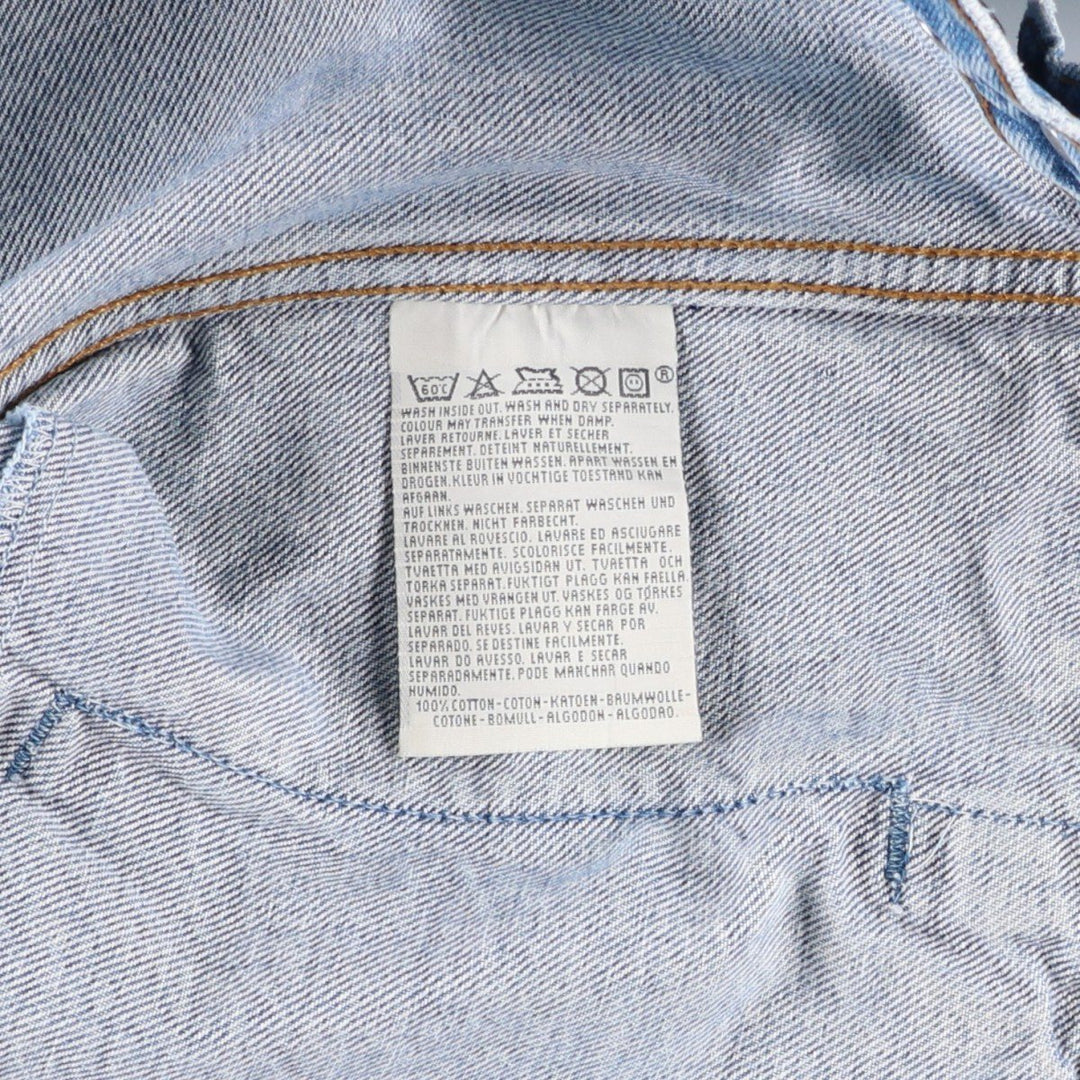 1990'S Levi's 70503 02 Denim Jacket (Men's Size S equivalent) Vintage cotton blue type Vintage Second Hand