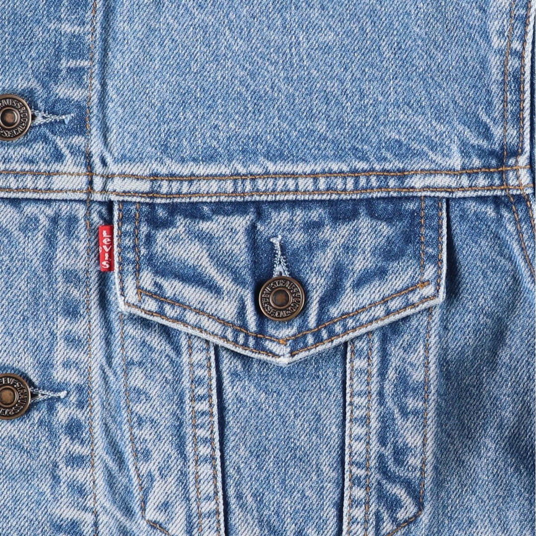 1990'S Levi's 70503 02 Denim Jacket (Men's Size S equivalent) Vintage cotton blue type Vintage Second Hand