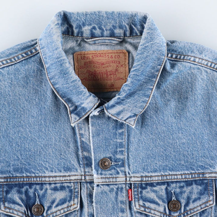 1990'S Levi's 70503 02 Denim Jacket (Men's Size S equivalent) Vintage cotton blue type Vintage Second Hand