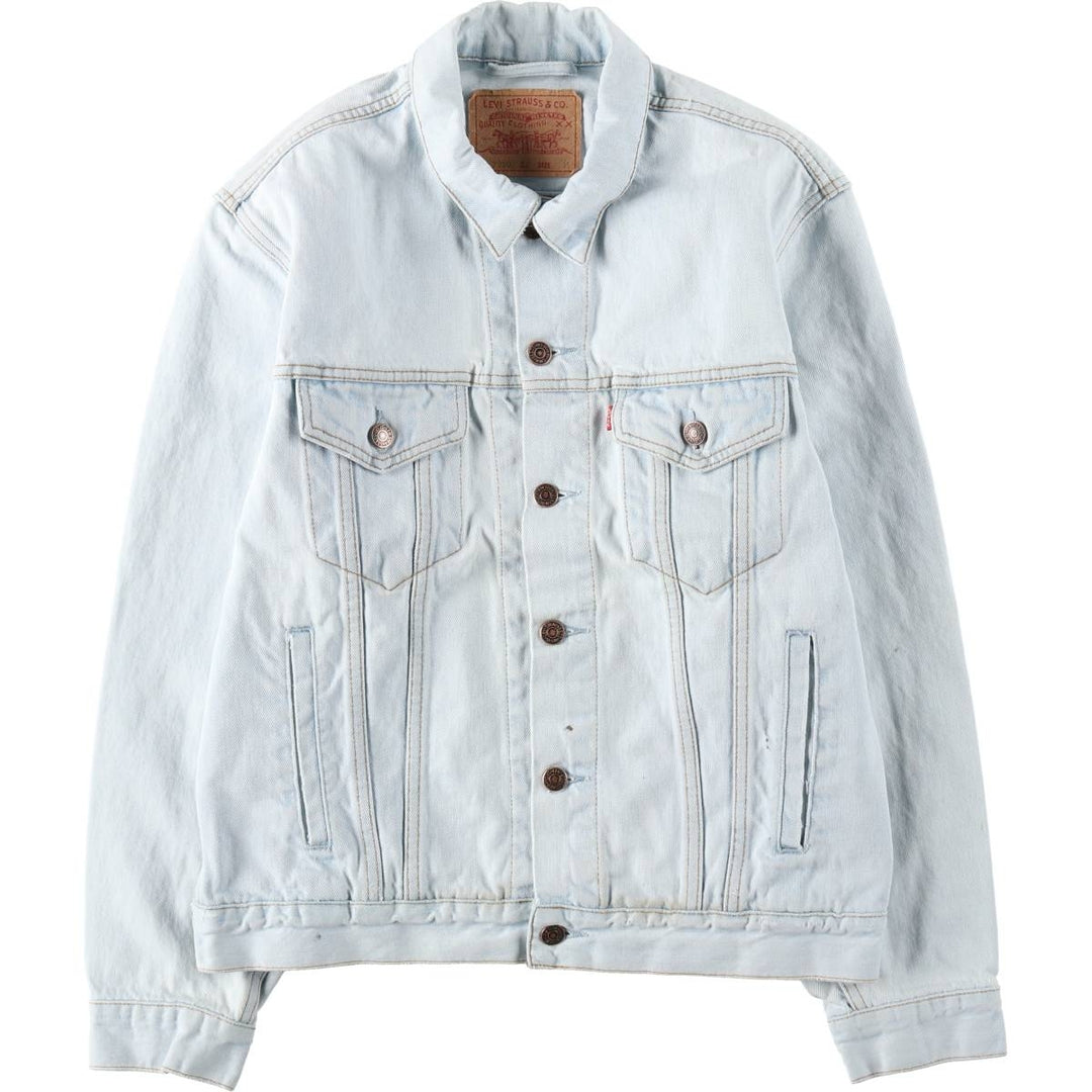 1990'S Levi's 70503-0209 Euro Model Denim Jacket (Men's Size M equivalent) Vintage cotton blue type Vintage Second Hand