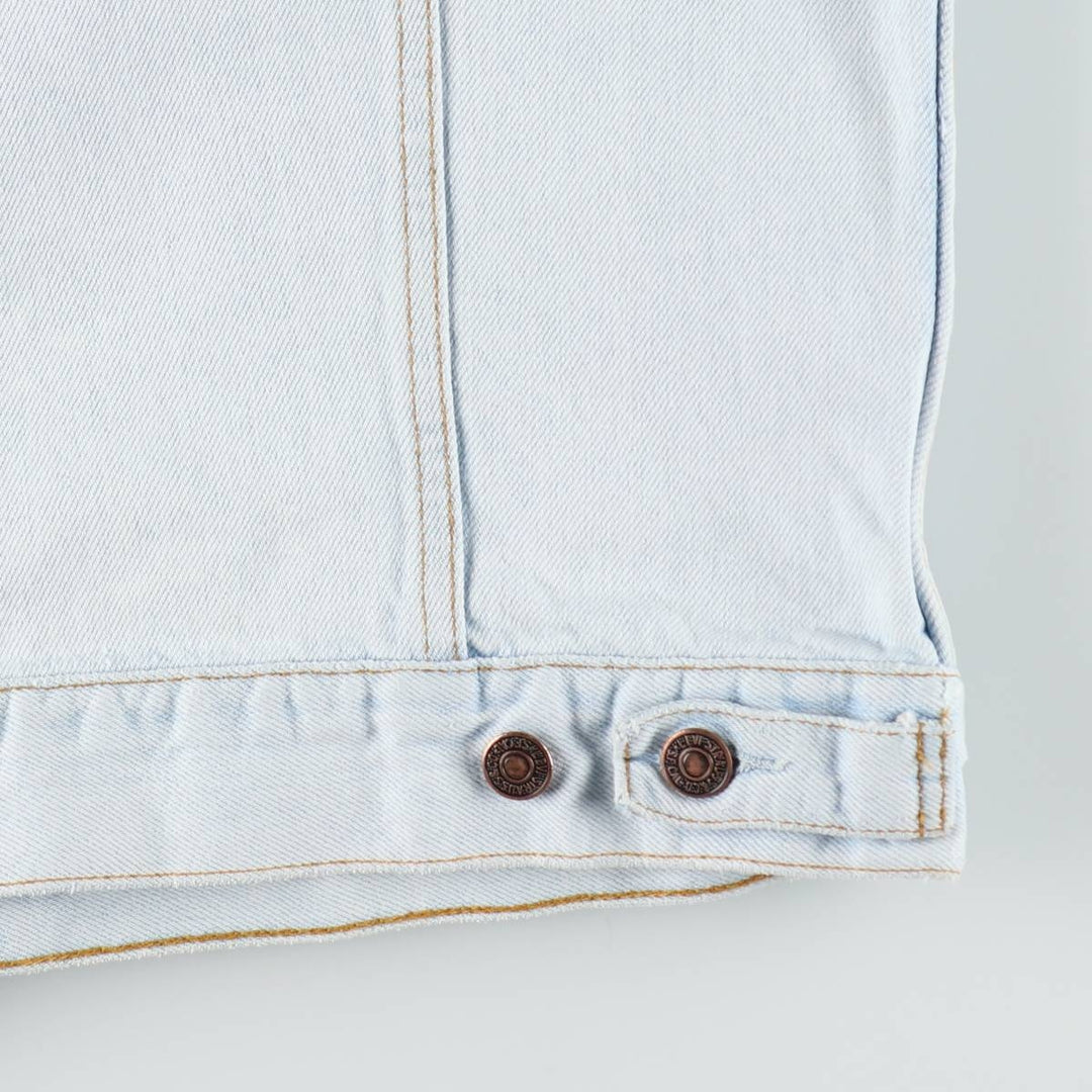 1990'S Levi's 70503-0209 Euro Model Denim Jacket (Men's Size M equivalent) Vintage cotton blue type Vintage Second Hand