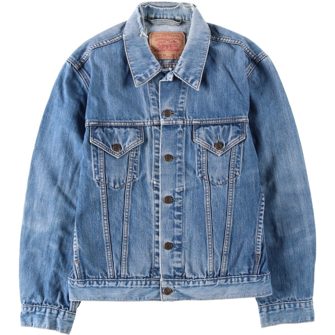 00'S Levi's 70550-0414 Euro Model Denim Jacket, G-Jean, Men's M cotton blue type Vintage Second Hand