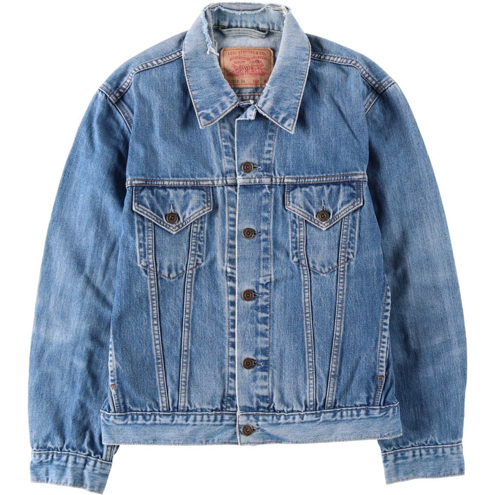 00'S Levi's 70550-0414 Euro Model Denim Jacket, G-Jean, Men's M cotton blue type Vintage Second Hand