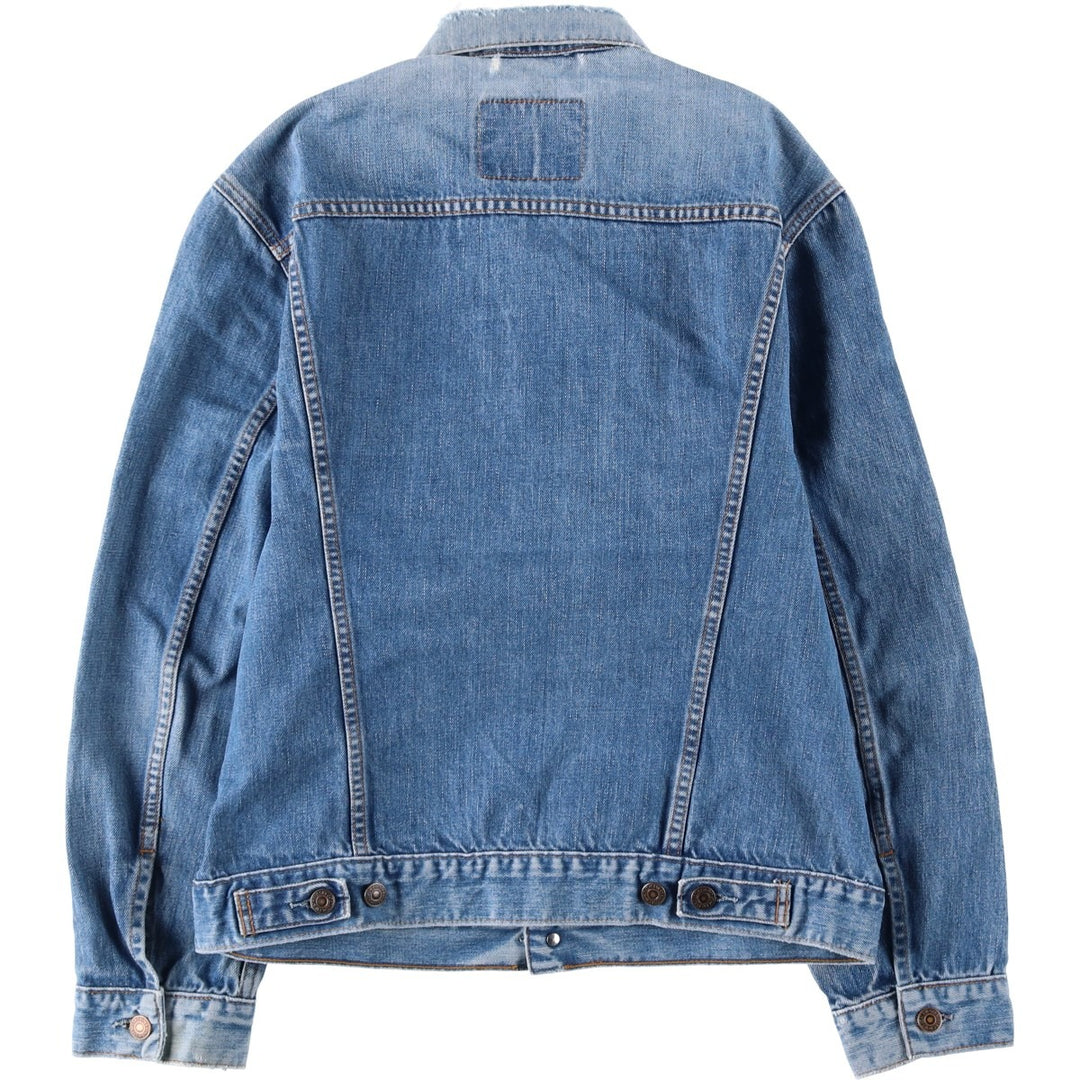 00'S Levi's 70550-0414 Euro Model Denim Jacket, G-Jean, Men's M cotton blue type Vintage Second Hand