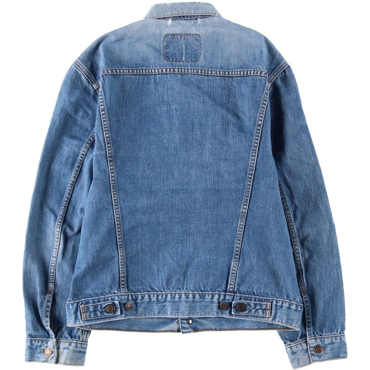 00'S Levi's 70550-0414 Euro Model Denim Jacket, G-Jean, Men's M cotton blue type Vintage Second Hand