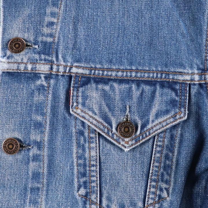 00'S Levi's 70550-0414 Euro Model Denim Jacket, G-Jean, Men's M cotton blue type Vintage Second Hand