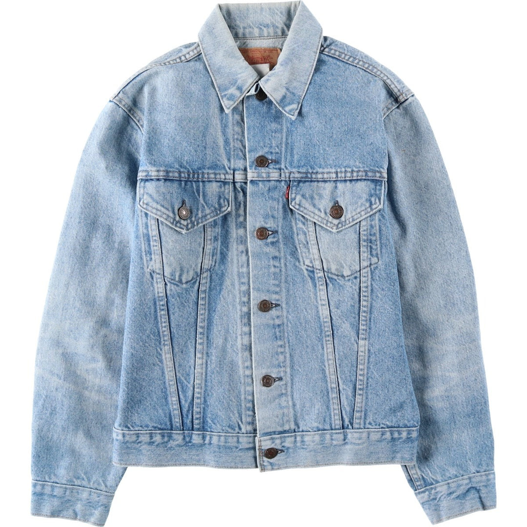 ~1980'S Levi's 70500-0216 Denim Jacket, Made in USA, Men's Size M (Equivalent), Vintage cotton blue type Vintage Second Hand