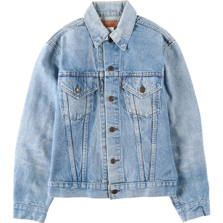 ~1980'S Levi's 70500-0216 Denim Jacket, Made in USA, Men's Size M (Equivalent), Vintage cotton blue type Vintage Second Hand