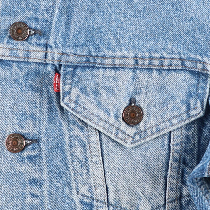 ~1980'S Levi's 70500-0216 Denim Jacket, Made in USA, Men's Size M (Equivalent), Vintage cotton blue type Vintage Second Hand