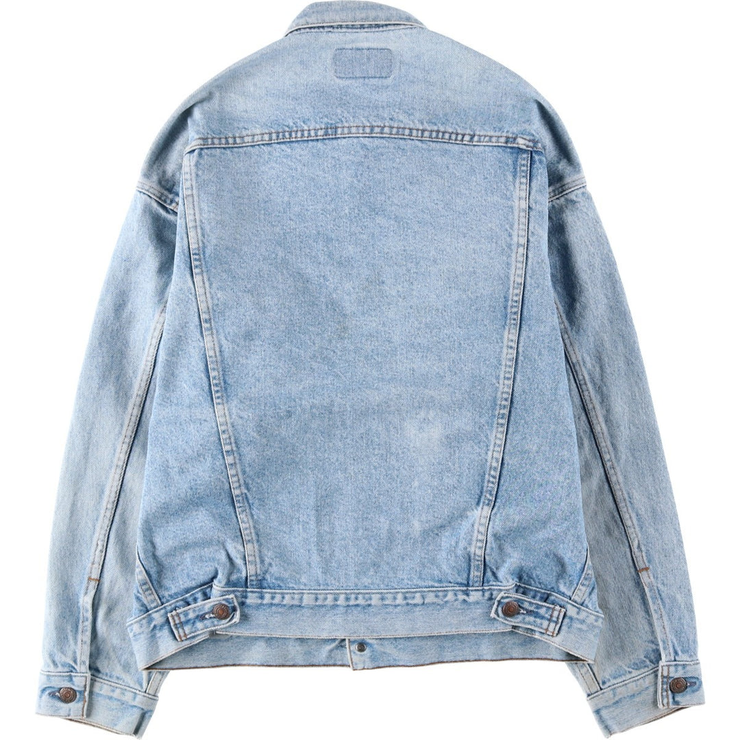 1990'S Levi's 70507-0218 Denim Jacket, Made in USA, Men's Size M (approx.), Vintage cotton blue type Vintage Second Hand