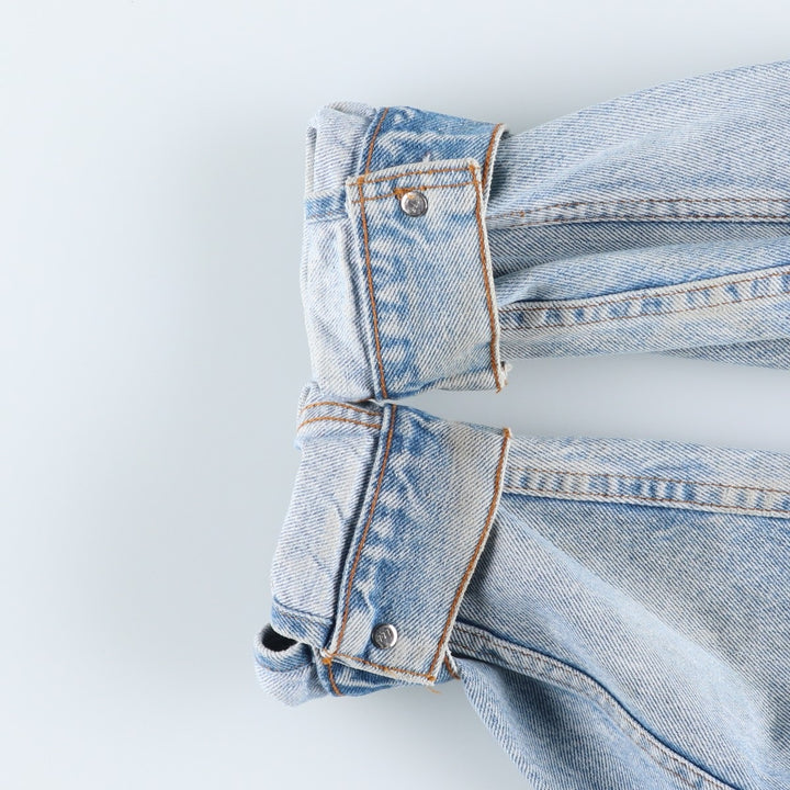 1990'S Levi's 70507-0218 Denim Jacket, Made in USA, Men's Size M (approx.), Vintage cotton blue type Vintage Second Hand