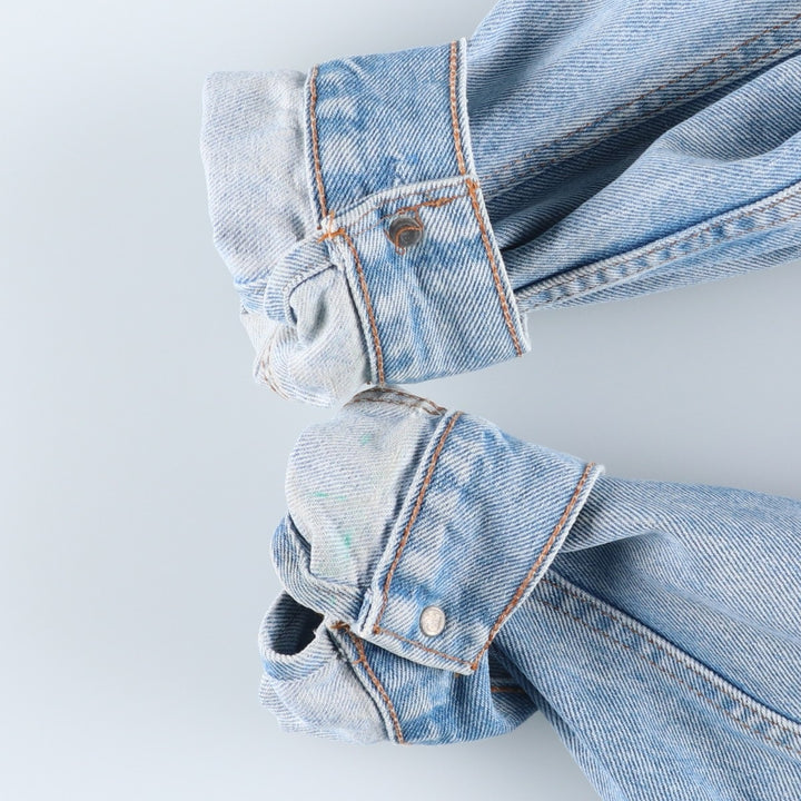 Levi's denim jacket, made in Canada, men's size M equivalent, vintage. unclear blue type Vintage Second Hand