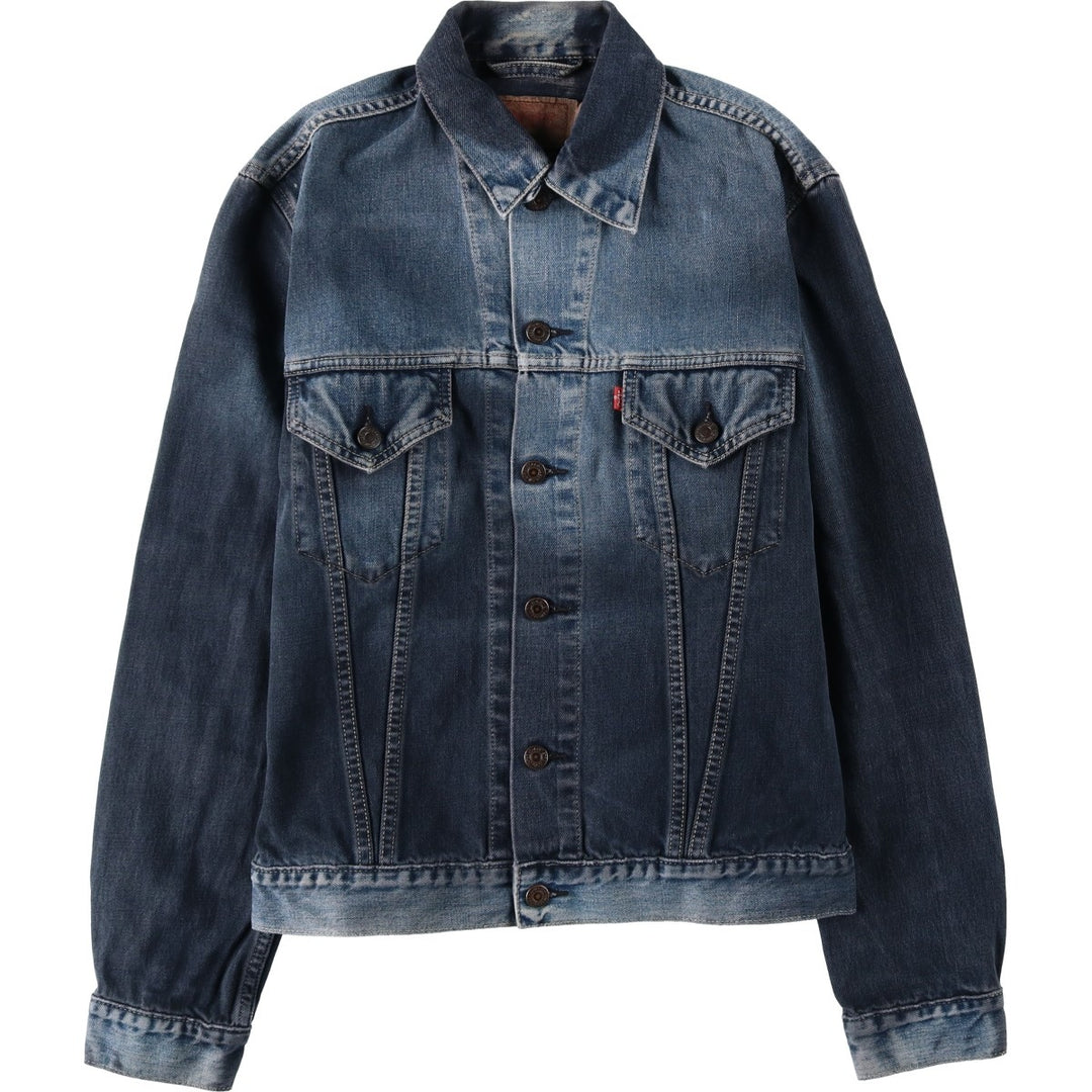 2000'S Levi's 70500-0469 Euro Model Denim Jacket (Men's Size L) cotton blue type Vintage Second Hand