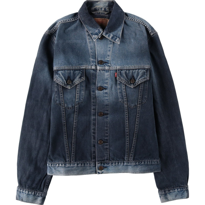 2000'S Levi's 70500-0469 Euro Model Denim Jacket (Men's Size L) cotton blue type Vintage Second Hand