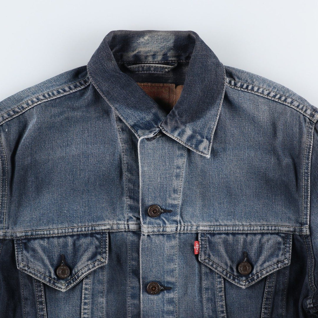 2000'S Levi's 70500-0469 Euro Model Denim Jacket (Men's Size L) cotton blue type Vintage Second Hand