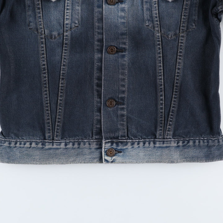 2000'S Levi's 70500-0469 Euro Model Denim Jacket (Men's Size L) cotton blue type Vintage Second Hand