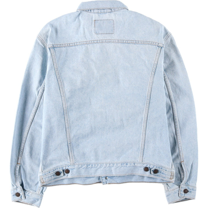 90'S Levi's 70503-0213 Denim Jacket, Men's Size L, Vintage cotton blue type Vintage Second Hand