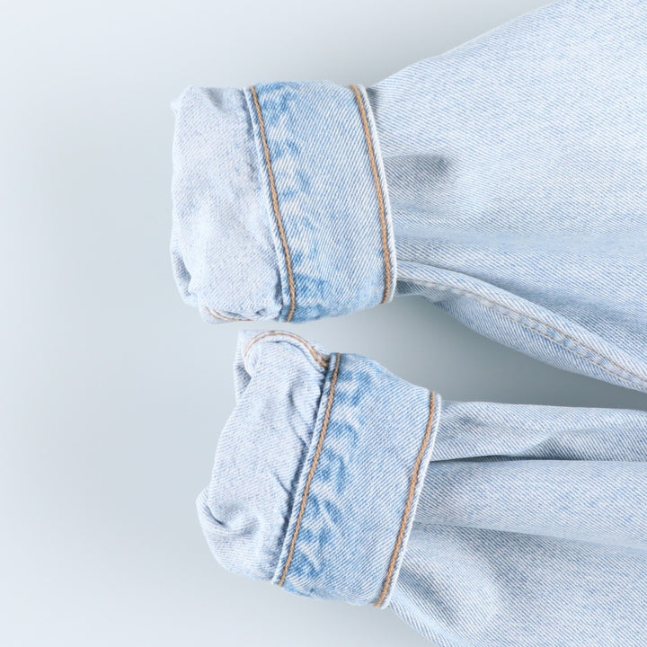 90'S Levi's 70503-0213 Denim Jacket, Men's Size L, Vintage cotton blue type Vintage Second Hand