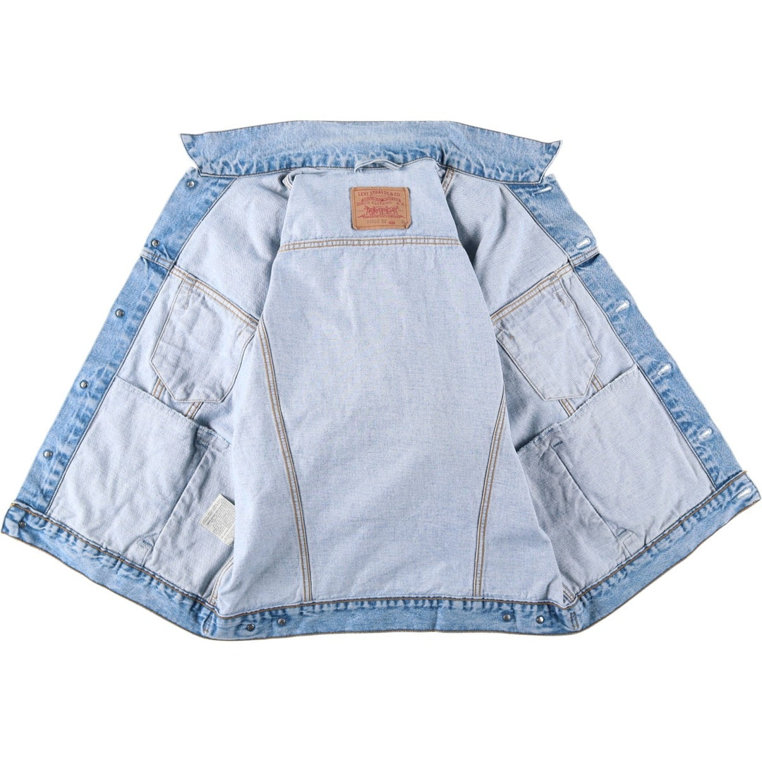 1990'S Levi's 70503-0210 Euro Model Denim Jacket (Men's XL equivalent) Vintage cotton blue type Vintage Second Hand