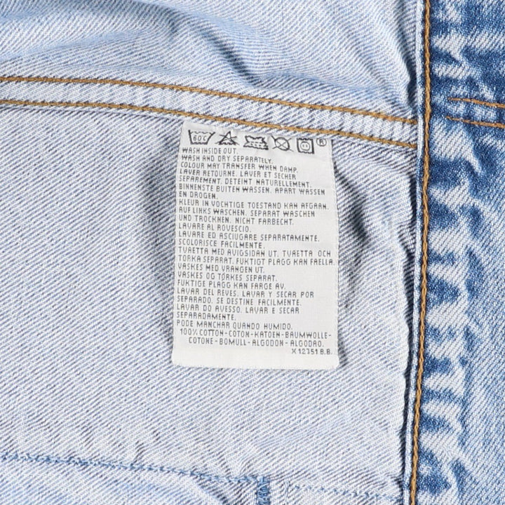 90'S Levi's 70503-0216 denim jacket, denim jacket, men's size L, vintage cotton blue type Vintage Second Hand