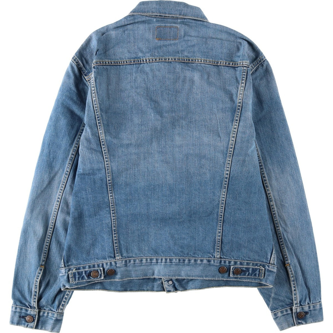 2000'S Levi's 70550-0439 Euro Model Denim Jacket, Men's Size L cotton blue type Vintage Second Hand