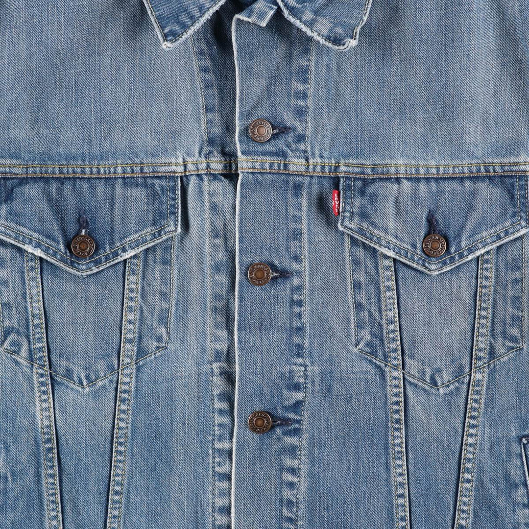 2000'S Levi's 70550-0439 Euro Model Denim Jacket, Men's Size L cotton blue type Vintage Second Hand