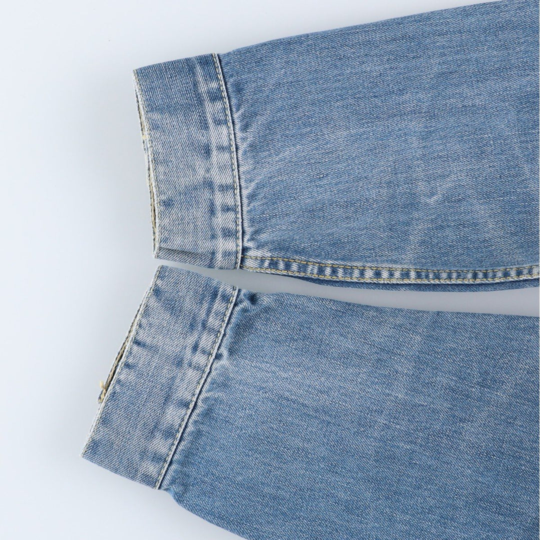 2000'S Levi's 70550-0439 Euro Model Denim Jacket, Men's Size L cotton blue type Vintage Second Hand