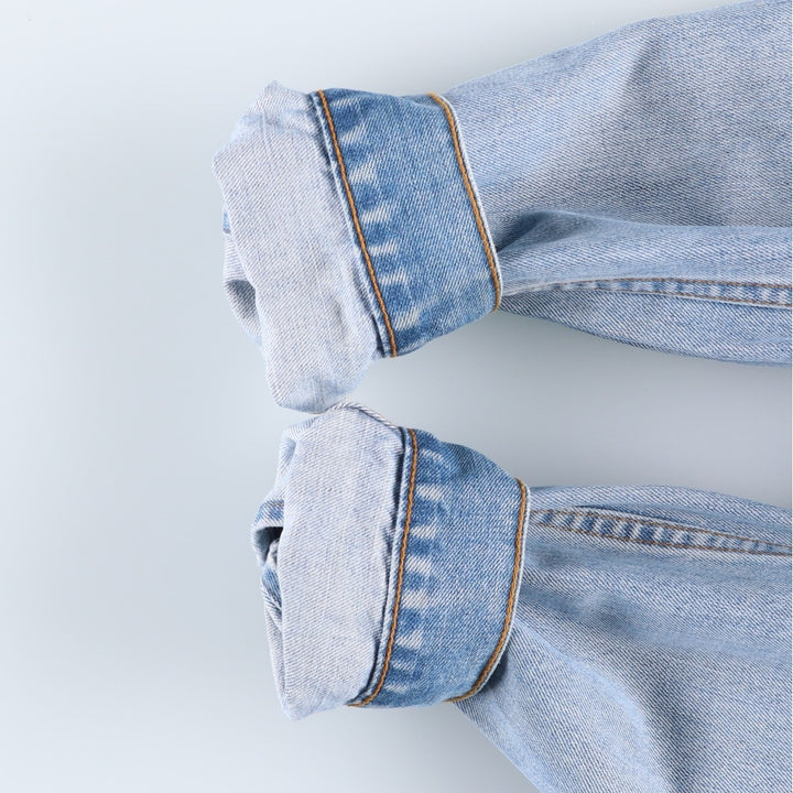 2000'S Levi's 70550-0476 Euro Model Denim Jacket (Men's Size L) cotton blue type Vintage Second Hand