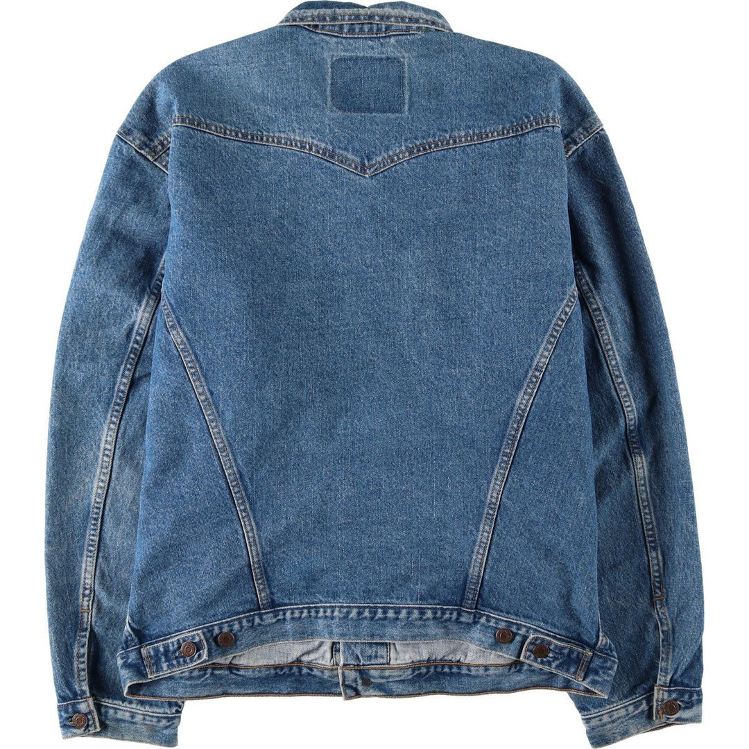80s-90'S Levi's 75528-4891 Denim Jacket, Made in Canada, Men's Size L (approx.), Vintage. cotton blue type Vintage Second Hand