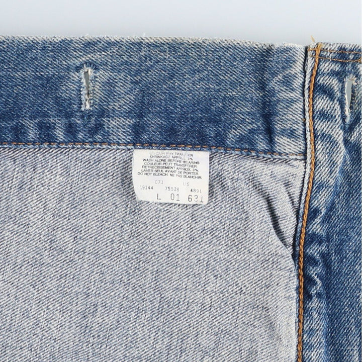 80s-90'S Levi's 75528-4891 Denim Jacket, Made in Canada, Men's Size L (approx.), Vintage. cotton blue type Vintage Second Hand