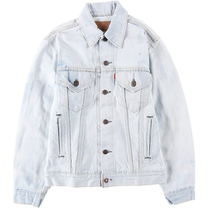 ~90'S Levi's denim jacket, denim jacket, made in the USA, men's size S, vintage unclear blue type Vintage Second Hand