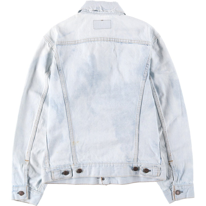 ~90'S Levi's denim jacket, denim jacket, made in the USA, men's size S, vintage unclear blue type Vintage Second Hand