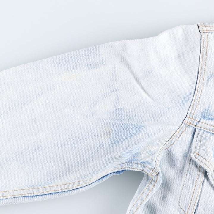 ~90'S Levi's denim jacket, denim jacket, made in the USA, men's size S, vintage unclear blue type Vintage Second Hand