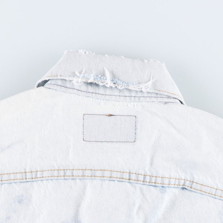 ~90'S Levi's denim jacket, denim jacket, made in the USA, men's size S, vintage unclear blue type Vintage Second Hand