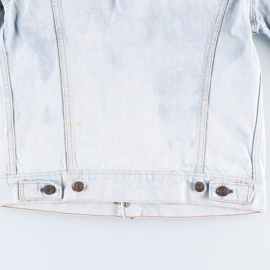 ~90'S Levi's denim jacket, denim jacket, made in the USA, men's size S, vintage unclear blue type Vintage Second Hand