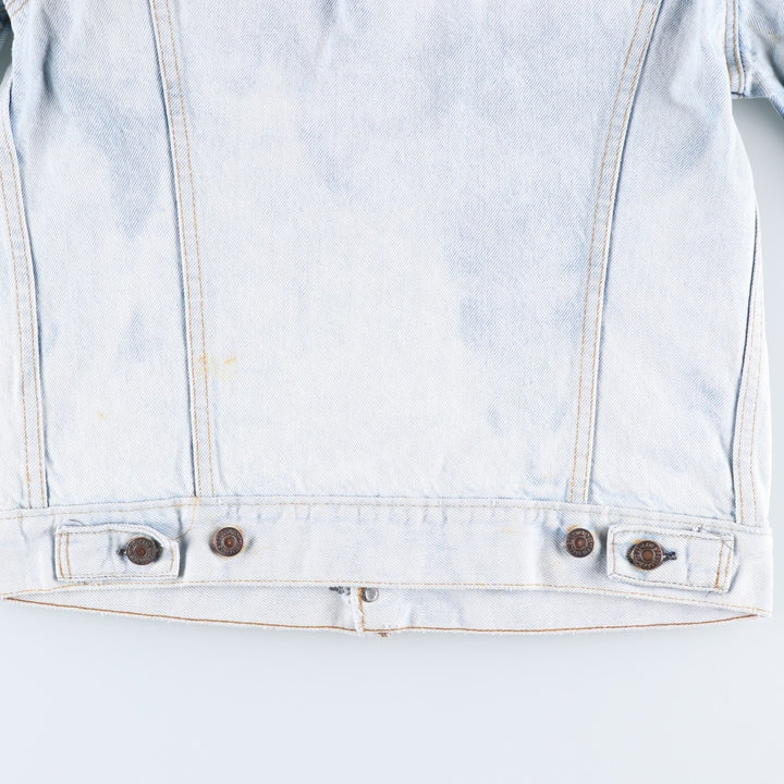 ~90'S Levi's denim jacket, denim jacket, made in the USA, men's size S, vintage unclear blue type Vintage Second Hand