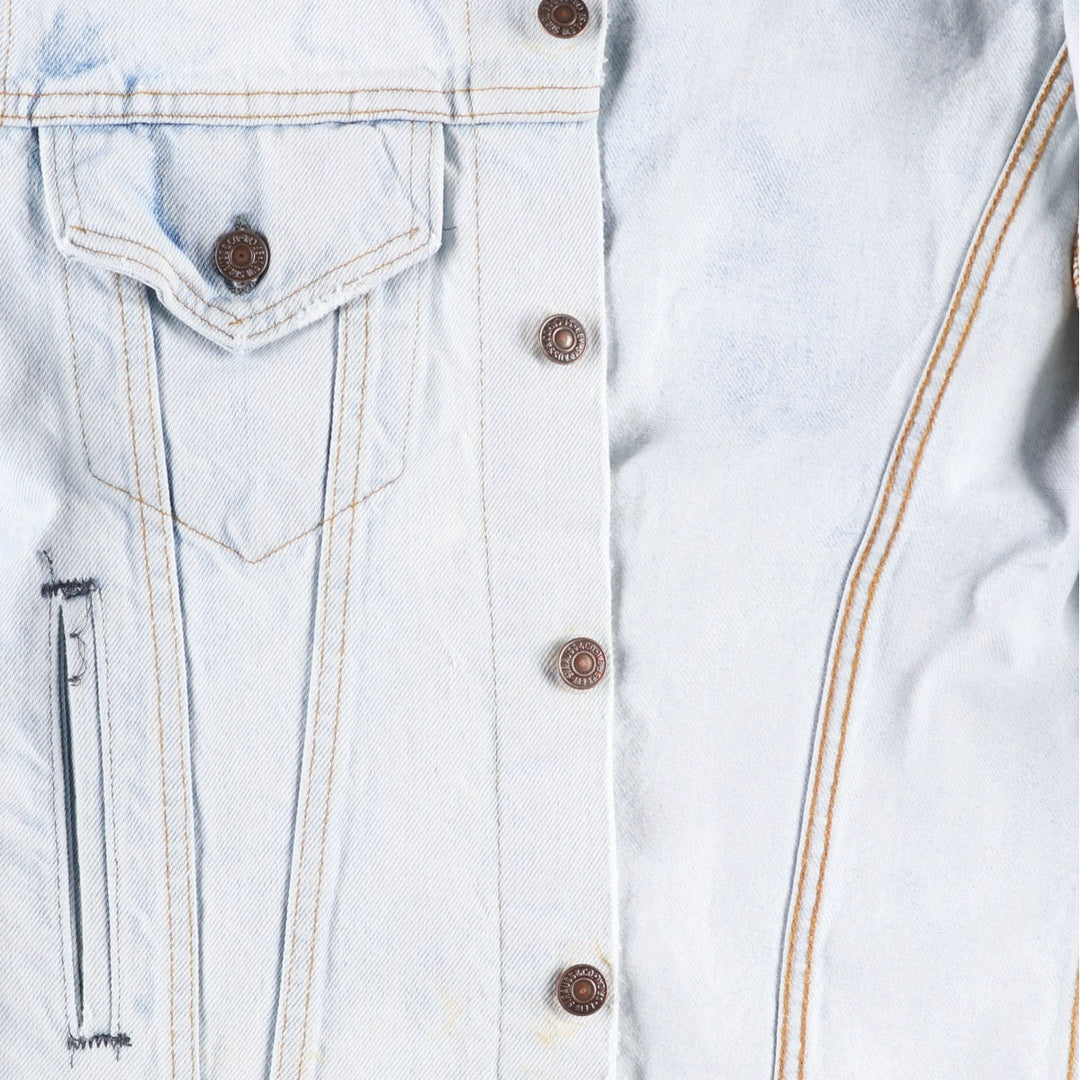 ~90'S Levi's denim jacket, denim jacket, made in the USA, men's size S, vintage unclear blue type Vintage Second Hand