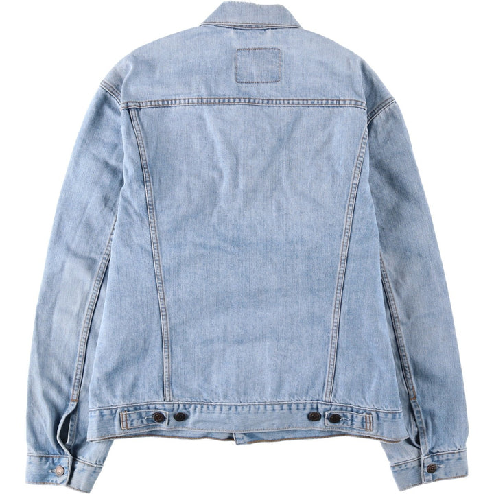 2000'S Levi's 70550-0476 Euro Model Denim Jacket (Men's XL equivalent) cotton blue type Vintage Second Hand