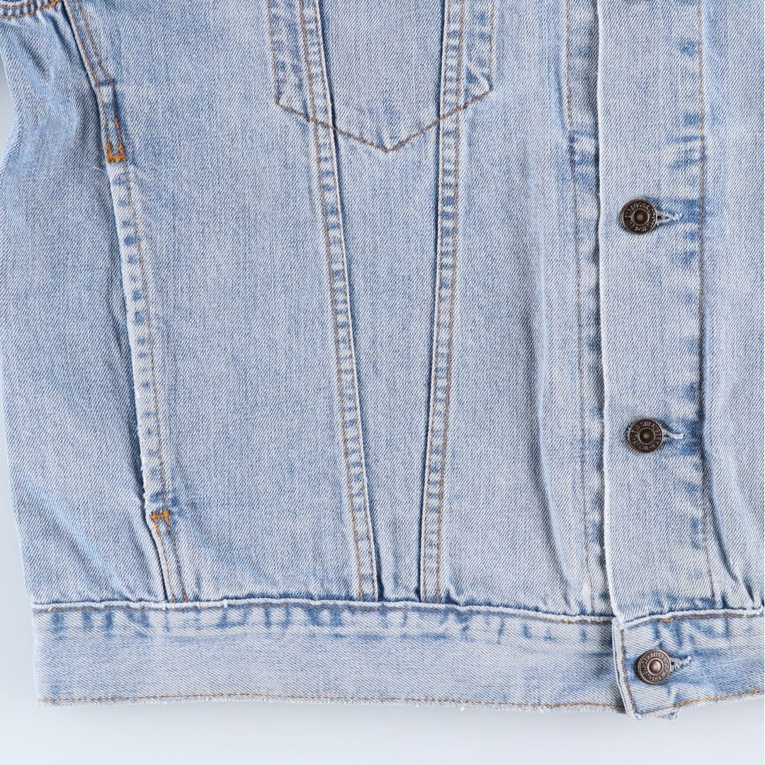 2000'S Levi's 70550-0476 Euro Model Denim Jacket (Men's XL equivalent) cotton blue type Vintage Second Hand