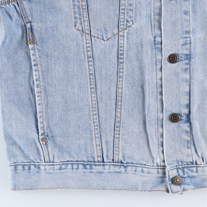 2000'S Levi's 70550-0476 Euro Model Denim Jacket (Men's XL equivalent) cotton blue type Vintage Second Hand